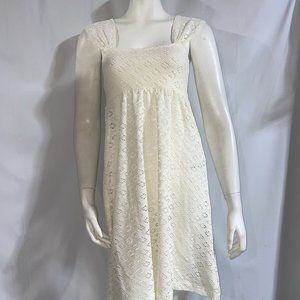 ella moss crochet mini dress size S